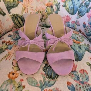 Ann Taylor Light Purple Women's Sandals